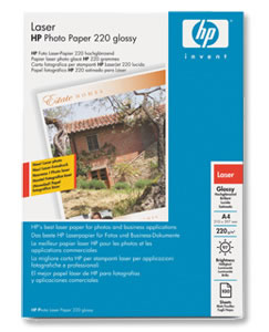 Hewlett Packard [HP] Photo Laser Paper Glossy